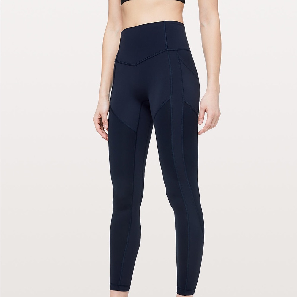 Lululemon Navy All The Right Places 28”